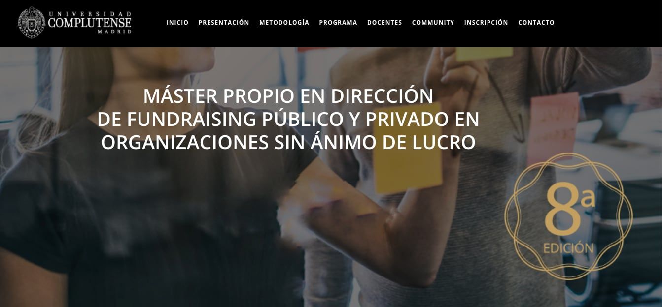 Own Master's Degree in Public and Private Fundraising Management in Non-Profit Organisations