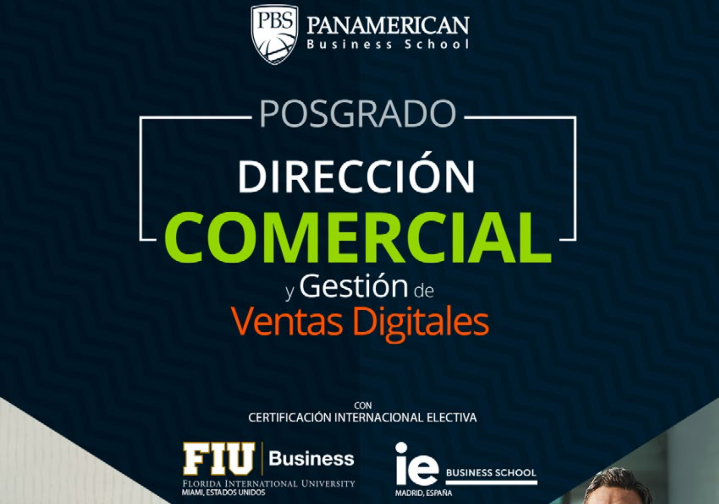 Postgraduate course in Commercial Management and Digital Sales Management - FIU, IE and PBS